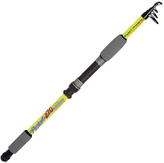 Expert Predator Pocket Tele Spinhengel Geel 3.00 m / 50-75 g