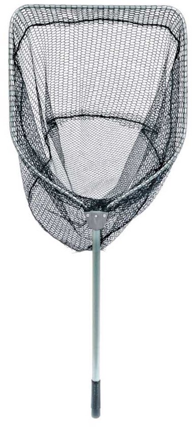 Expert Predator Staal Schepnet Van Roestvrij Staal 7x7 Mm Grijs 42 cm van Merkloos