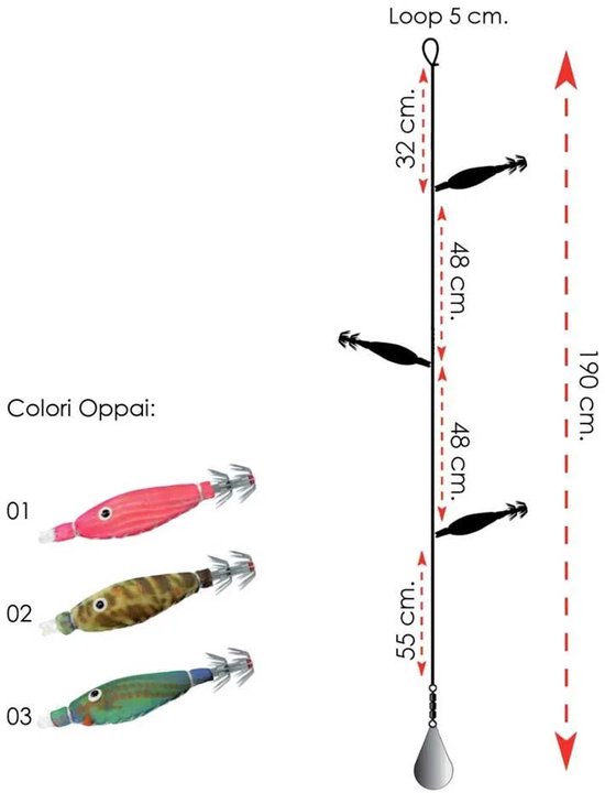 Expert Predator Tataki Oppai Leider 1.9 M Transparant 0.300 mm