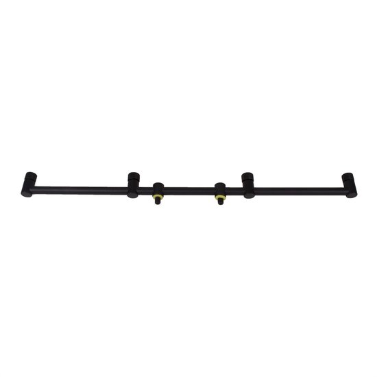 Faith Buzz Bar VXR-1 - 4-Rod - Zwart - Buzzerbar - Hengelsteun voor 4 hengels - Karper