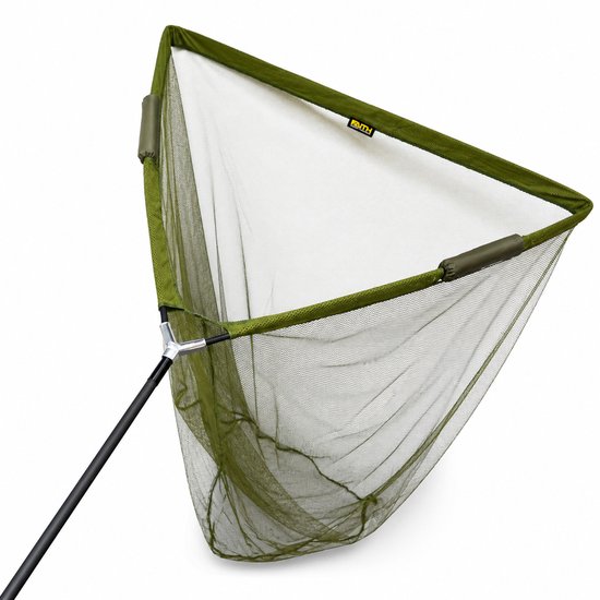 Faith Carp Landing Net - Tweedelige Carbonsteel 1,80 m - 2 Netfloats