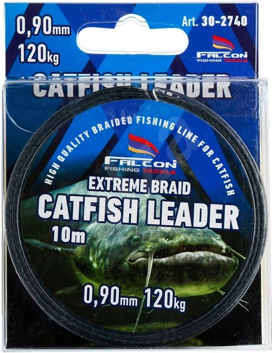 Falcon Catfish Leader - 1.10mm - 158kg - Meerval Voorslag van Merkloos