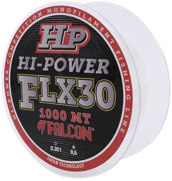 Falcon Flx 30 1000 M Monofilament Transparant 0.203 mm van Merkloos