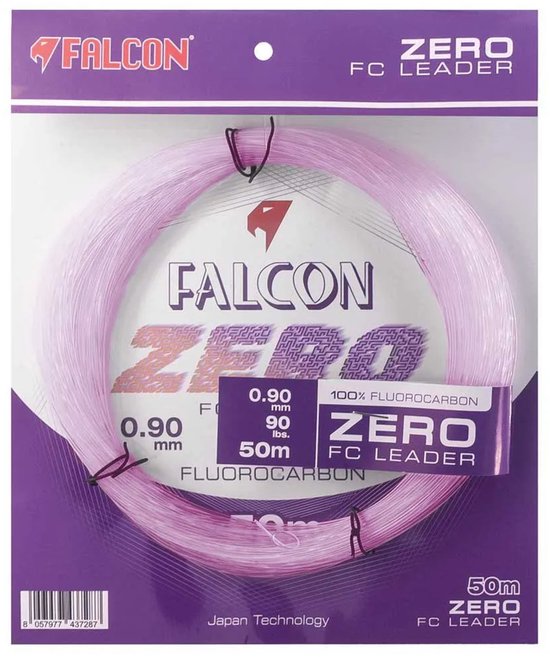 Falcon Zero Fc 50 M Flurocarbon Roze 0.600 mm van Merkloos