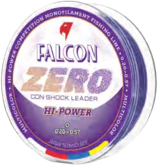 Falcon Zero Surf Taps Toelopende Onderlijn 220 M Transparant 0.330-0.640 mm