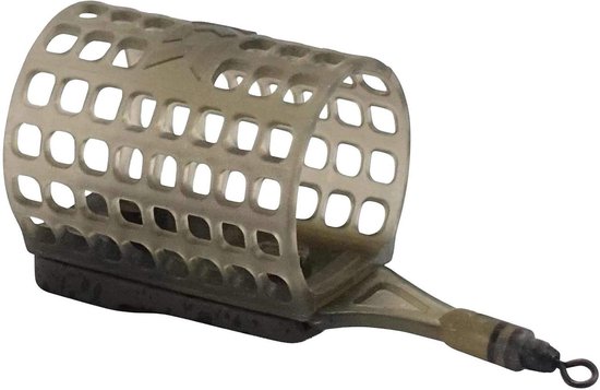 Feeder Hengel - Voerkorf Hengel - Vissen op karper - Ovale voerkorf - 30 gram - Grijs