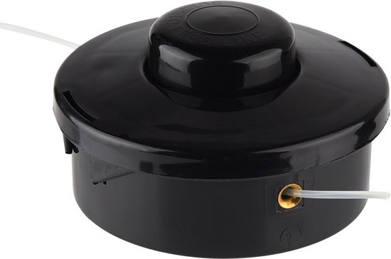 FEPITO M10x1,25 Linker Draadkop met Automatische Jog Dubbele Draadkop voor Grastrimmer Borstel Trimmer Motor Zeis Benzine Vervanging Draadspoel Multifunctioneel Gereedschap van Merkloos