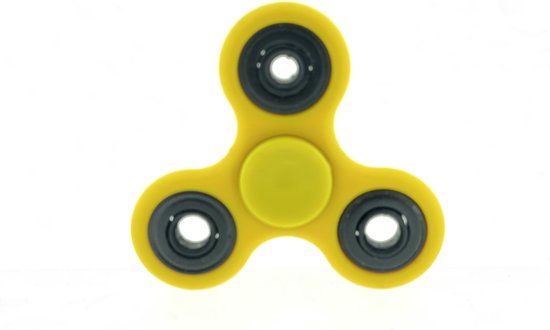 Fidget Spinner Geel van Merkloos