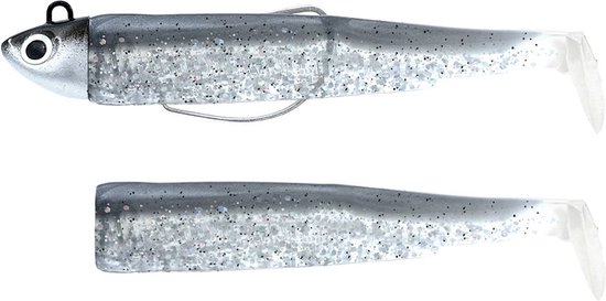 Fiiish Black Minnow Combo Search + Body Silver Strike No. 2,5 (105) - 12g Silver Strike