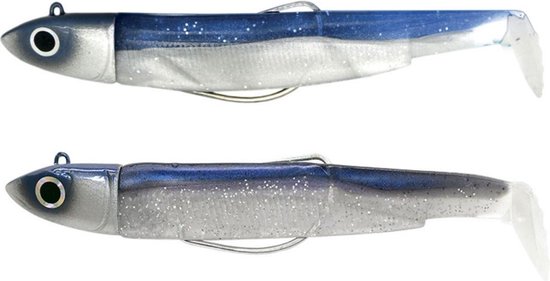 Fiiish Black Minnow Double Combo Off Shore Blue - Electric Blue No. 2 (90) - 10g van Fiiish