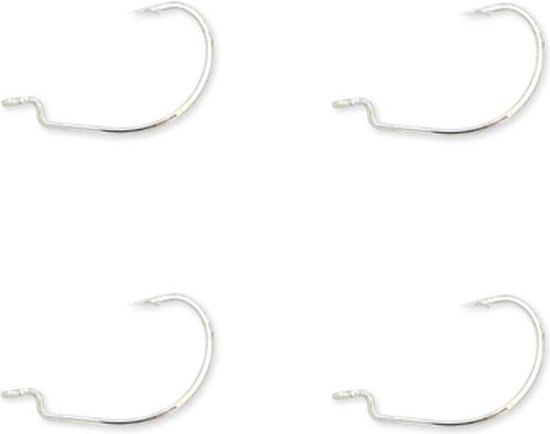 Fiiish Black Minnow - Hooks Krog by VMC Premium 90 Haken - - Haakmaat 2 - 4 Stuks van Merkloos