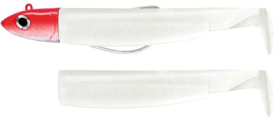 Fiiish Black Minnow Off Shore Combo + Body White/ Red No. 3 (120) - 25g White/ Red van Merkloos