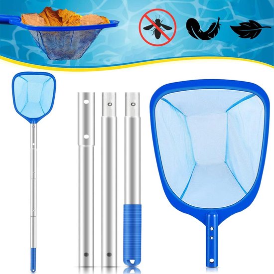 Fijnmazig diep zwembadschepnet voor zwembadreiniging - zwembad aquarium spa van Intex