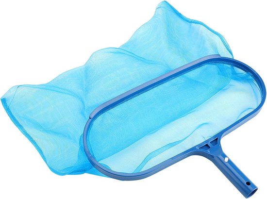 Fijnmazig zwembadafschuimer schepnet voor aquarium en zwembadblad reiniging met krachtig reinigingsgereedschap van Merkloos