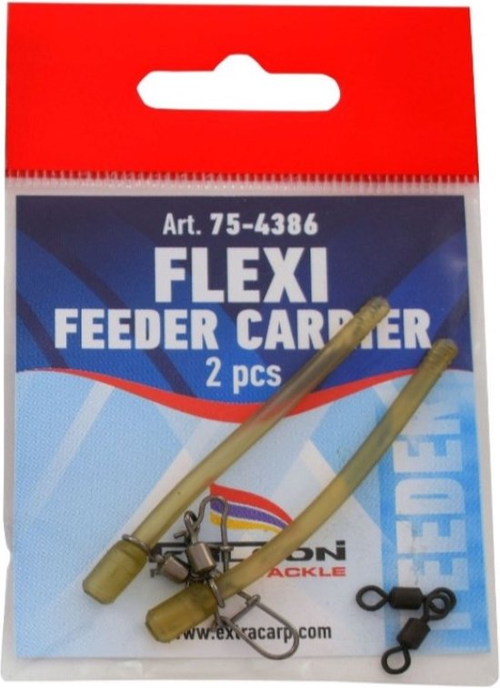 Fil Flexi Feeder Carrier - 2 stuks - Feedervissen Flexibel montagesysteem - Flexi Feederkorf montage - Feeder vissen - Witvis vissen van Merkloos