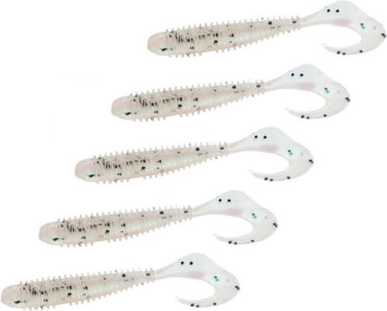 Filex Soft Bait 'UNO' 02 - 7.5cm - 5 stuks - Shad/Softbait - Shads voor Roofvissen van Filex