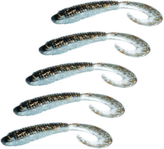 Filex Soft Bait 'UNO' 03 - 7.5cm - 5 stuks - Shad/Softbait - Shads voor Roofvissen van Filex