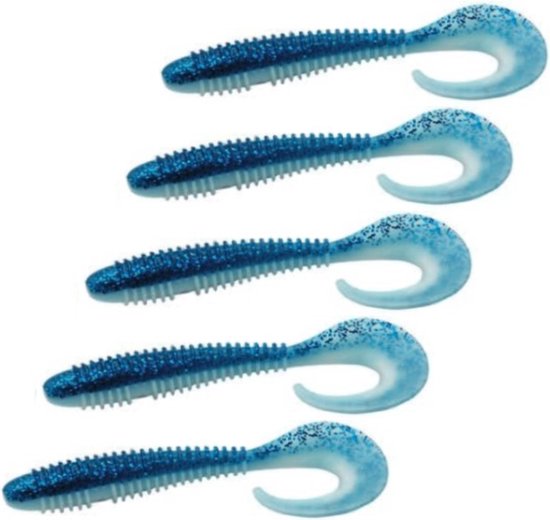 Filex Soft Bait 'UNO' 05 - 7.5cm - 5 stuks - Shad/Softbait - Shads voor Roofvissen van Filex