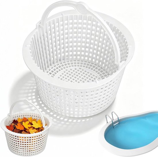 Filtermand ABS SPX1091C voor zwembaden en spa's | Lichte skimmer mand met handvat, 16,3 x 14,6 x 9,5 cm, voor eenvoudige reiniging