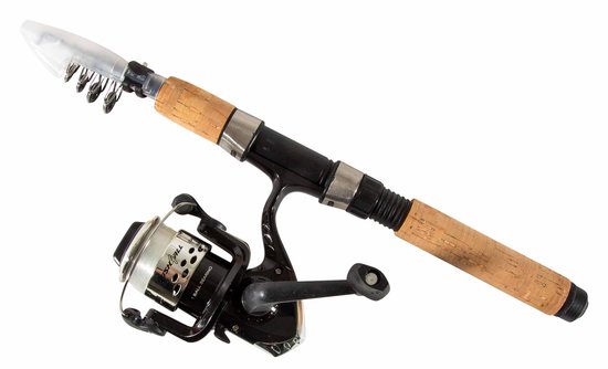 Fish4All Multi-Catch Kids Combo Telescopische Kinderhengel (5-25g) - Telescoop Hengel van Merkloos