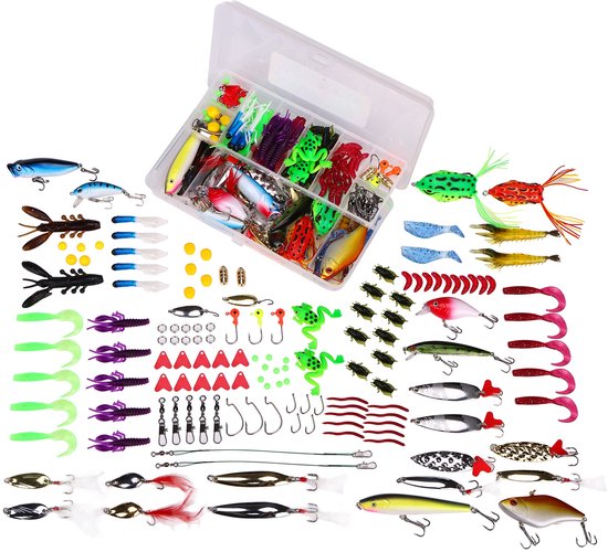 Fish4All Multi Lure Box (141 Stuks) | Kunstaas set van Merkloos