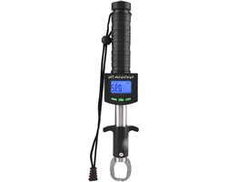 Fishing Gripper Fish Lip Grip Scale 25kg 55lb Grabber with 1M Tape Measure - 3 in 1 Digital Fish Lip Gripper . van Merkloos