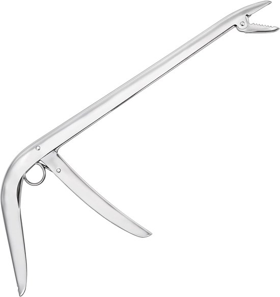 Fishing Hook Remover Tool - Stainless Steel Fishing Pliers - Fish Pliers Hook Remover Demilator - Hook Extractor for Freshwater and Saltwater Fishing Tackle 28cm van Merkloos
