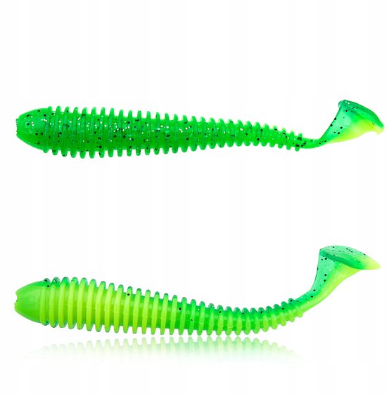 FL Swing Zacht Kunstaas 10cm 5.5g - Visgids voor Baars, Snoek & Snoekbaars van Merkloos