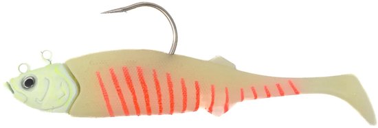 Fladen Conrad Deep Water Zeevis Jig 29cm (480g) Lumi Orange Tiger - Shad van Merkloos