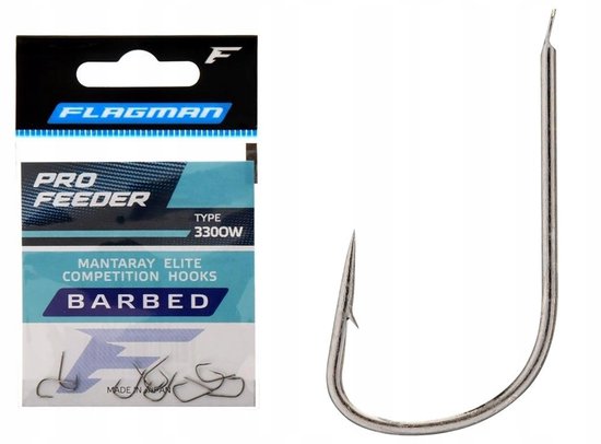 Flagman Mantaray Elite Pro Feeder Haken Maat 16 - 10 Stuks van Flagman