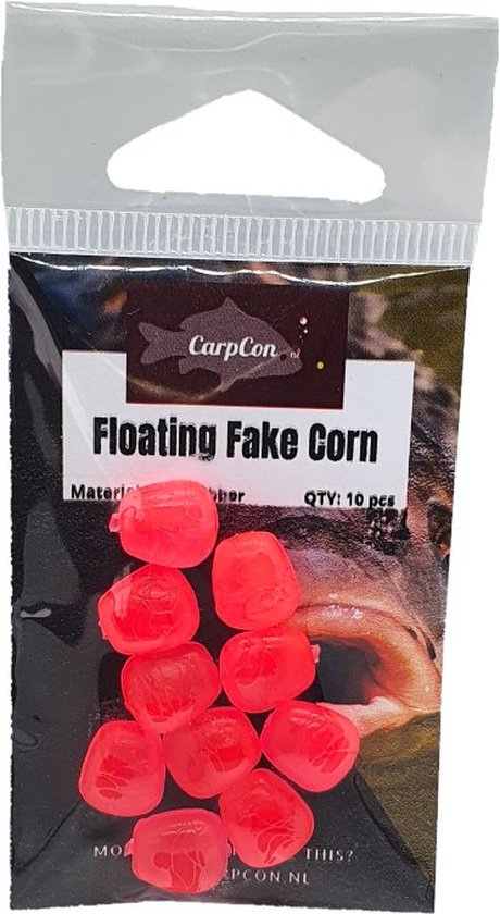 Floating Fake Corn - Soft - Roze - 10 stuks - Zachte Pop Up Mais van Merkloos