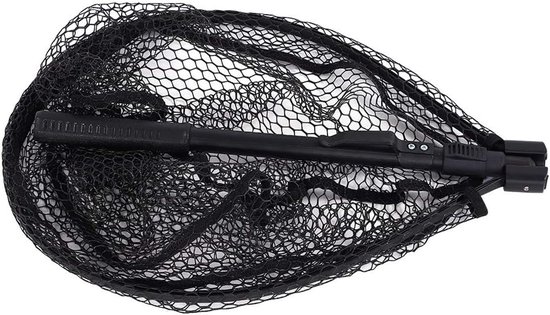 Floating Fishing Net - Aluminium Legering Hand Schepnet - Draagbaar Brailer Rubber Gecoat Landingnet - Handduiknet Vissen - Vissersgereedschap Voor Kayak - Steelhead - Zalm - Bootvissen - Drijvend Vissen van Merkloos