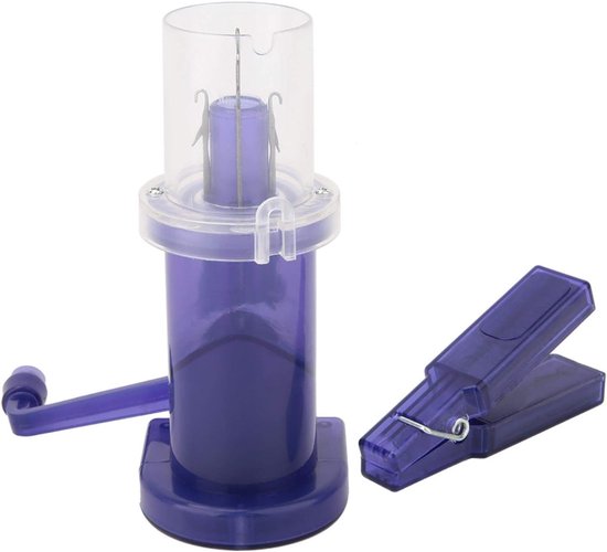 Florixa® Punnikmolen - Breimolen - Punniken Voor Kinderen - Voor Volwassenen - ‎ Blauw - 10cm x 10cm x 10cm van Merkloos