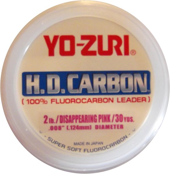 Fluorocarbon Leader Lijn Onzichtbaar Roze 14lb 30 Yards van Merkloos