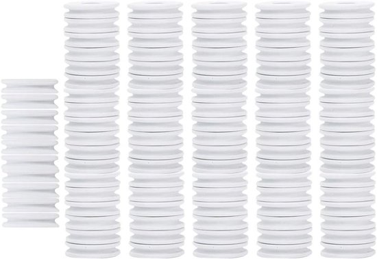 Foam Winding Boards voor Vissers, 100 Stuks, Tangle-Free Spool Accessoires, Ideaal voor Rig Hooks en Zeevisserij