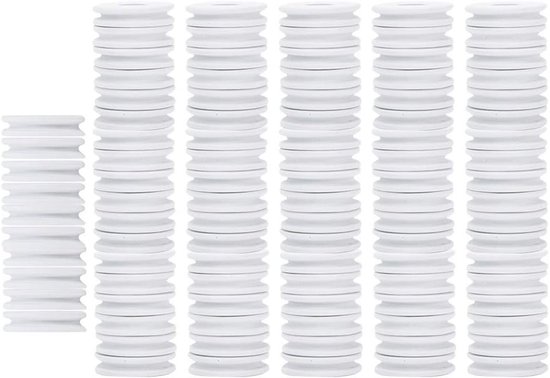 Foam Winding Boards voor Vissers, 100 Stuks, Tangle-Free Spool Accessoires voor Vissers, Ideaal voor Zeevisserij en Rig Hooks
