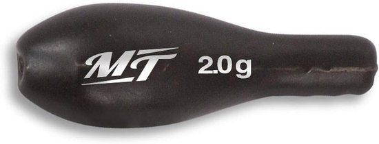 Forelvissen gewichten 2,5g - 1,50cm - snel zinkend - voor stabiele dieptevisserij - 4 stuks - Vemera