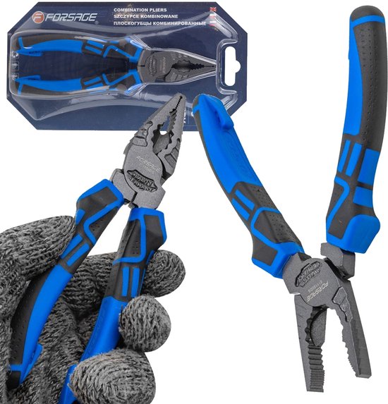 Forsage PROFI Serie - Universele Tang - 150mm - Cr-V - Ergonomisch Ontwerp van Merkloos