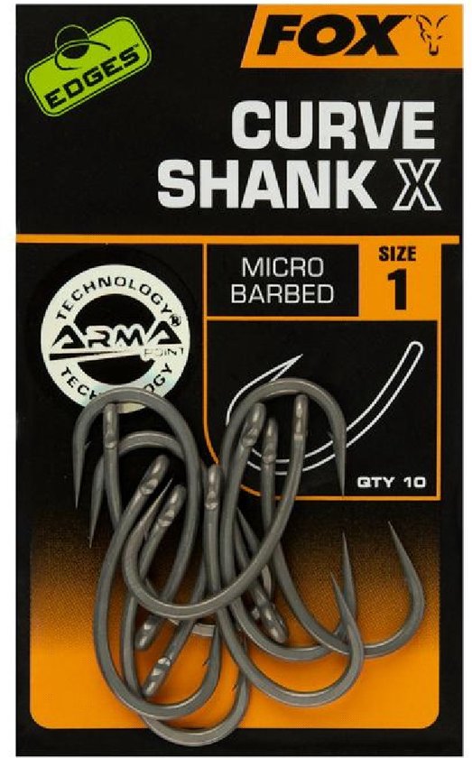 Fox Carp Edges Curve Shank X #4