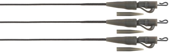 Fox Carp Edges Naturals 50lb Leadcore Lead Clip Leaders