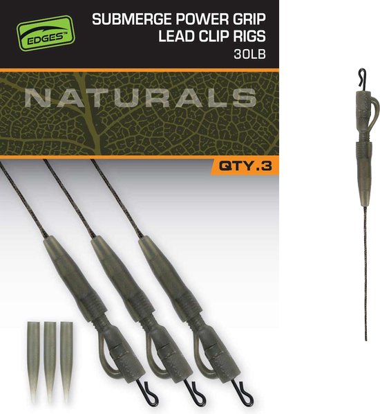 Fox Carp - End Tackle Naturals Sub Power grip lead clip - Fox Carp van Fox