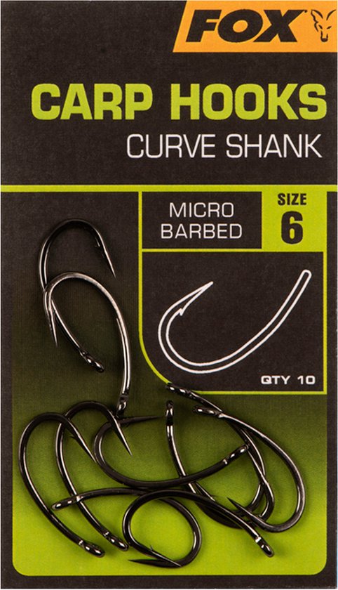 Fox Curve Shank - maat 8 van Fox