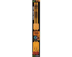 FOX Edges Curve Short 8 20 lb Camotex Semi Stiff  x 2 van Fox