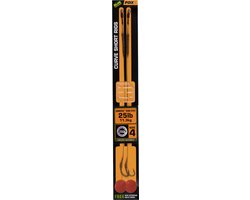 FOX Edges Curve Short Fluoro D-Rig 4 20 lb Illusion x 2 van Fox