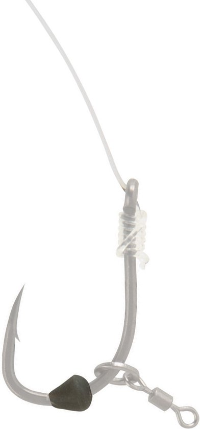 Fox Edges Hook Bead - Trans Khaki - Maat 7-10 - Khaki van Fox