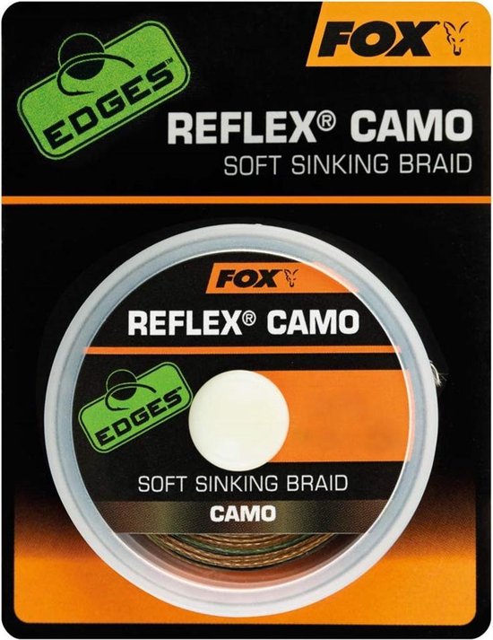 Fox Edges Reflex Soft Sinking Braid - Onderlijnmateriaal - Camo - 20lb - Camo van Fox