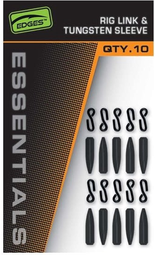 Fox Edges Rig Link and Tungsten Sleeves (10 pcs) van Fox