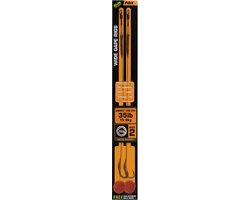 FOX Edges Wide Gape Semi Stiff Camotex Ready Rigs - Onderlijn van Merkloos