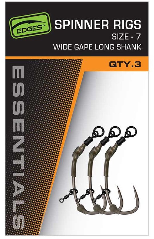 FOX Edges Wide Gape Spinner Ready Rigs - Onderlijn