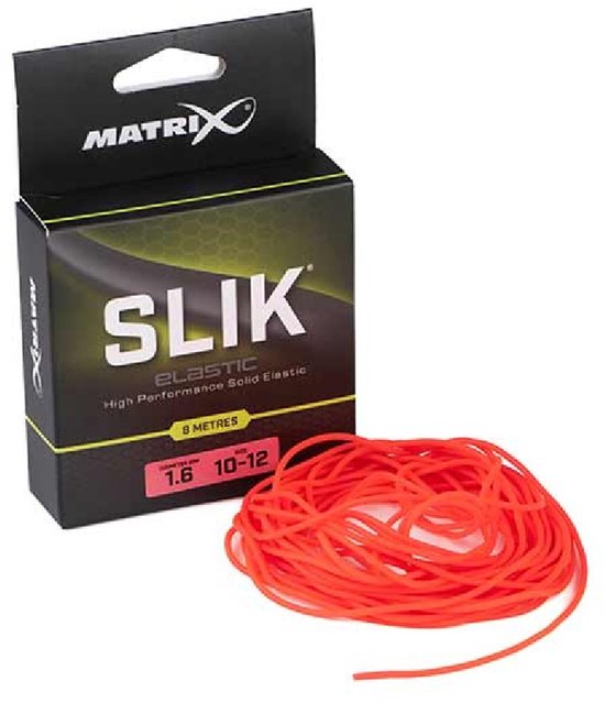 Fox Matrix SLIK Elastic 8m (1.6 mm) Red 10-12